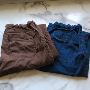 2 Pairs of Koi Scrub Pants